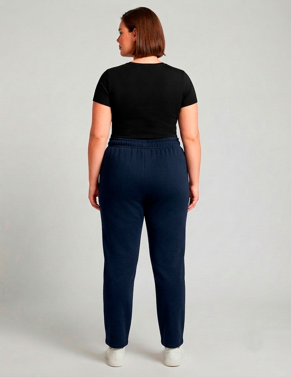 Pantalón regular pantalon recto para mujer 3