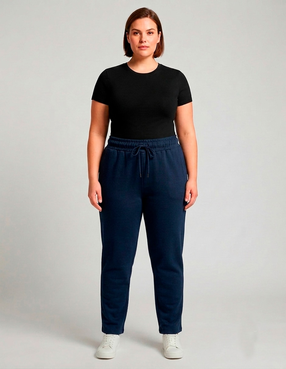 Pantalón regular pantalon recto para mujer