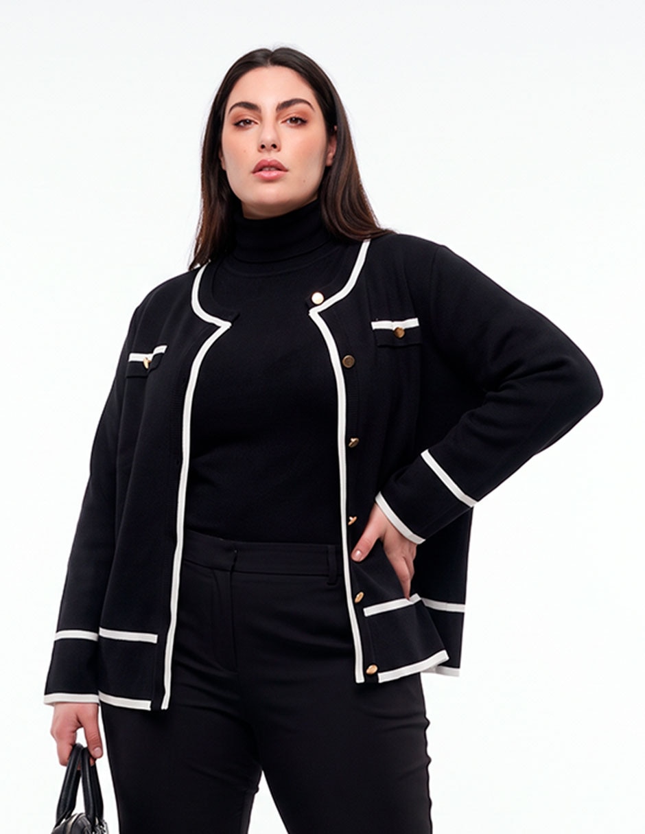 Suéter cuello redondo para mujer Suéter cuello redondo para mujer