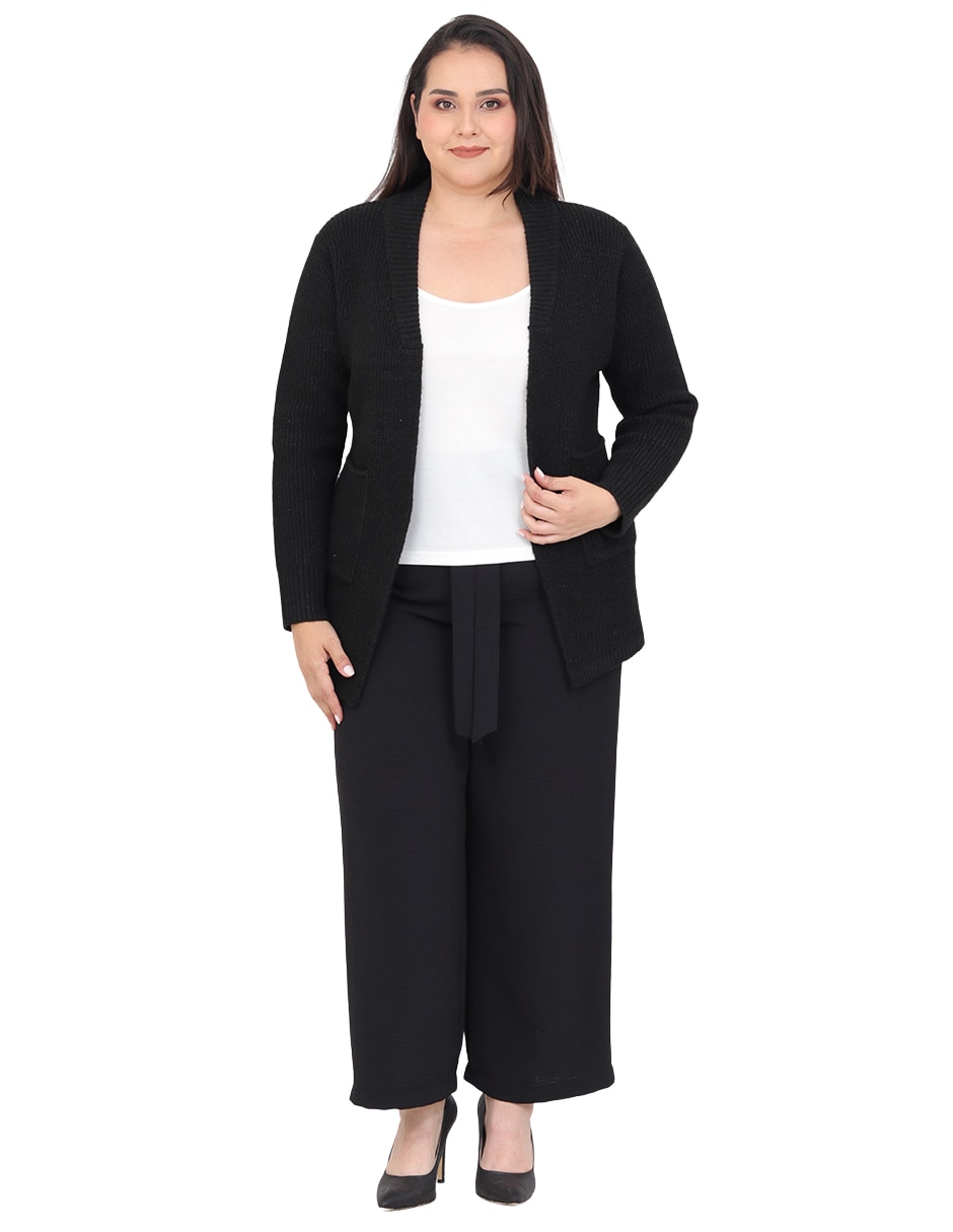 Suéter cuello abierto para mujer 2
