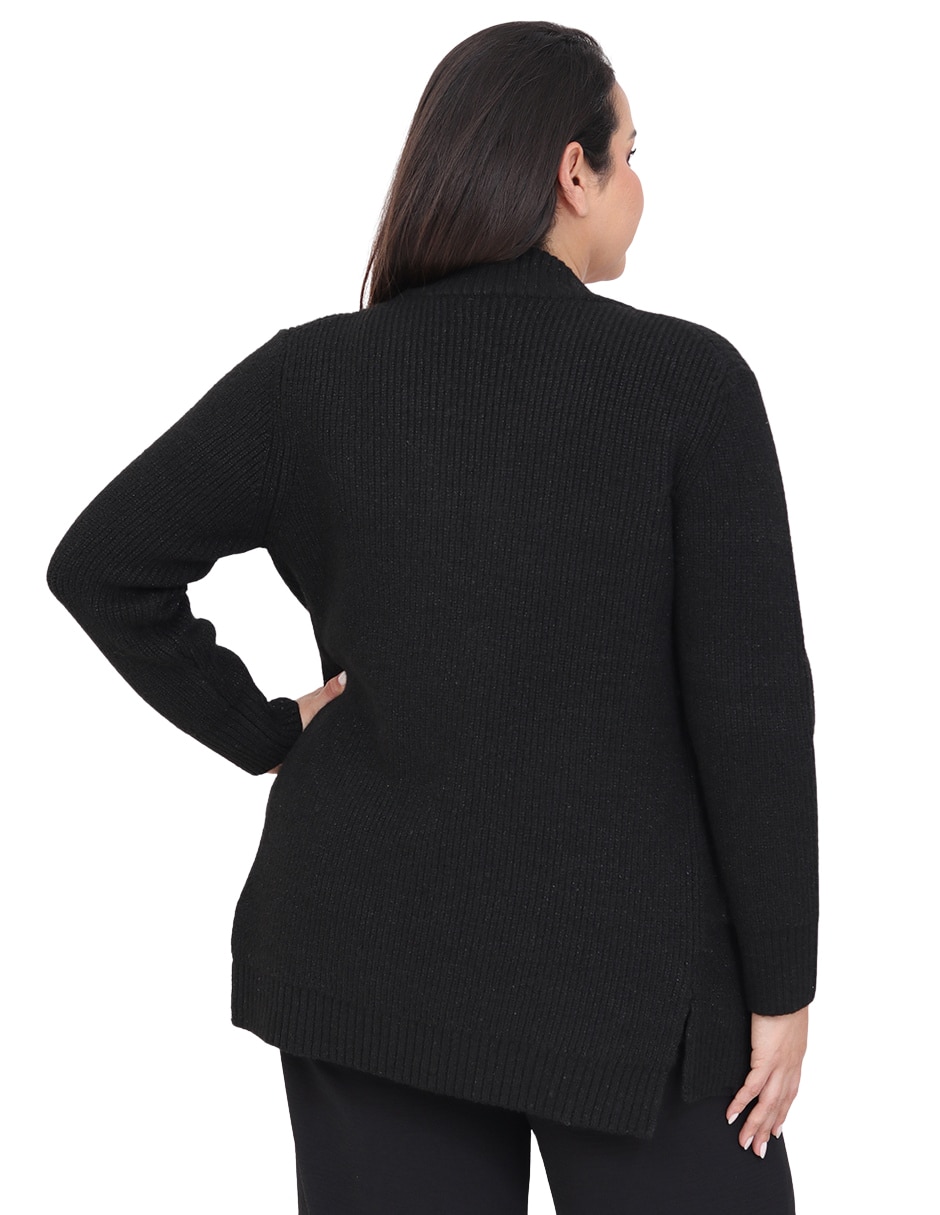 Suéter cuello abierto para mujer 5