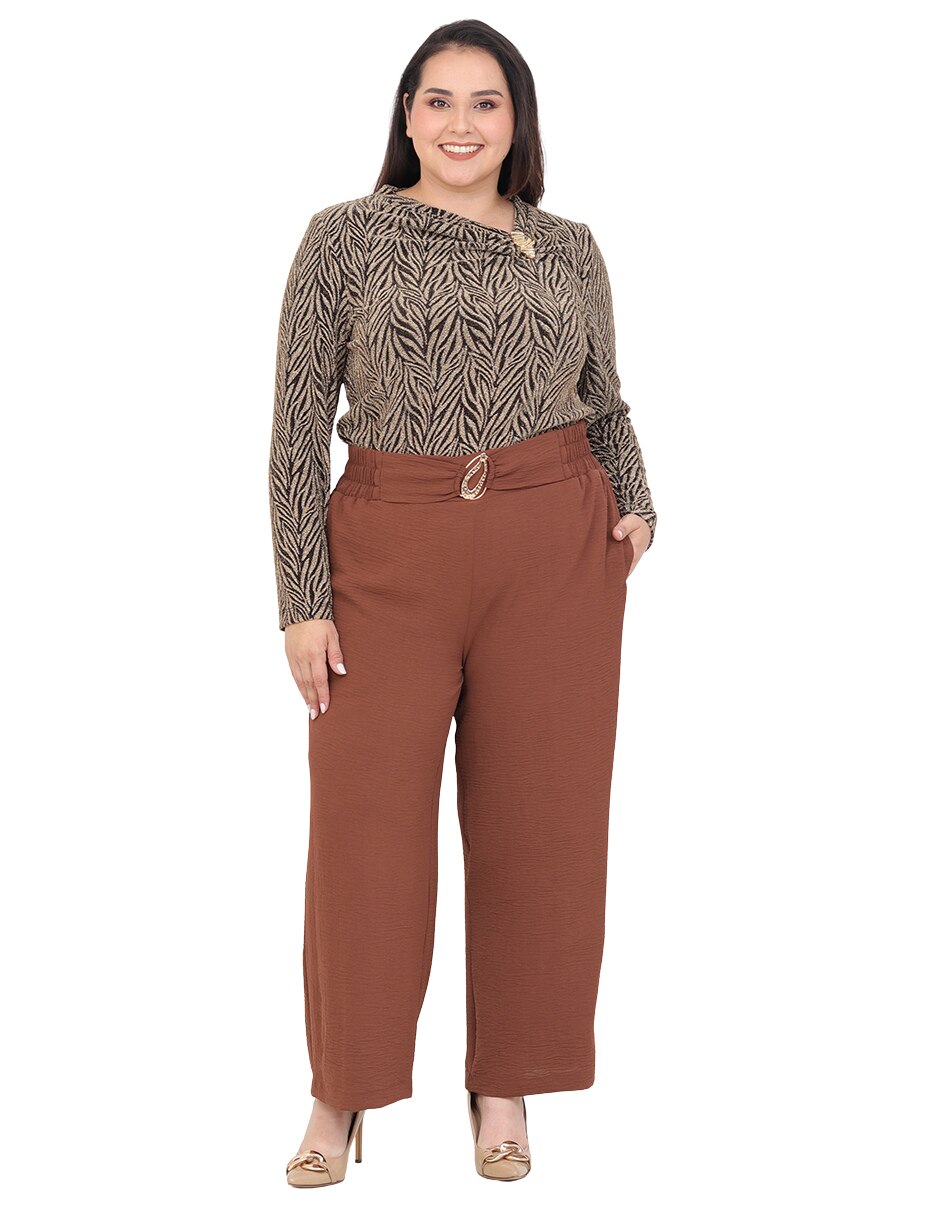 Pantalón de vestir grupo praga slim para mujer 4