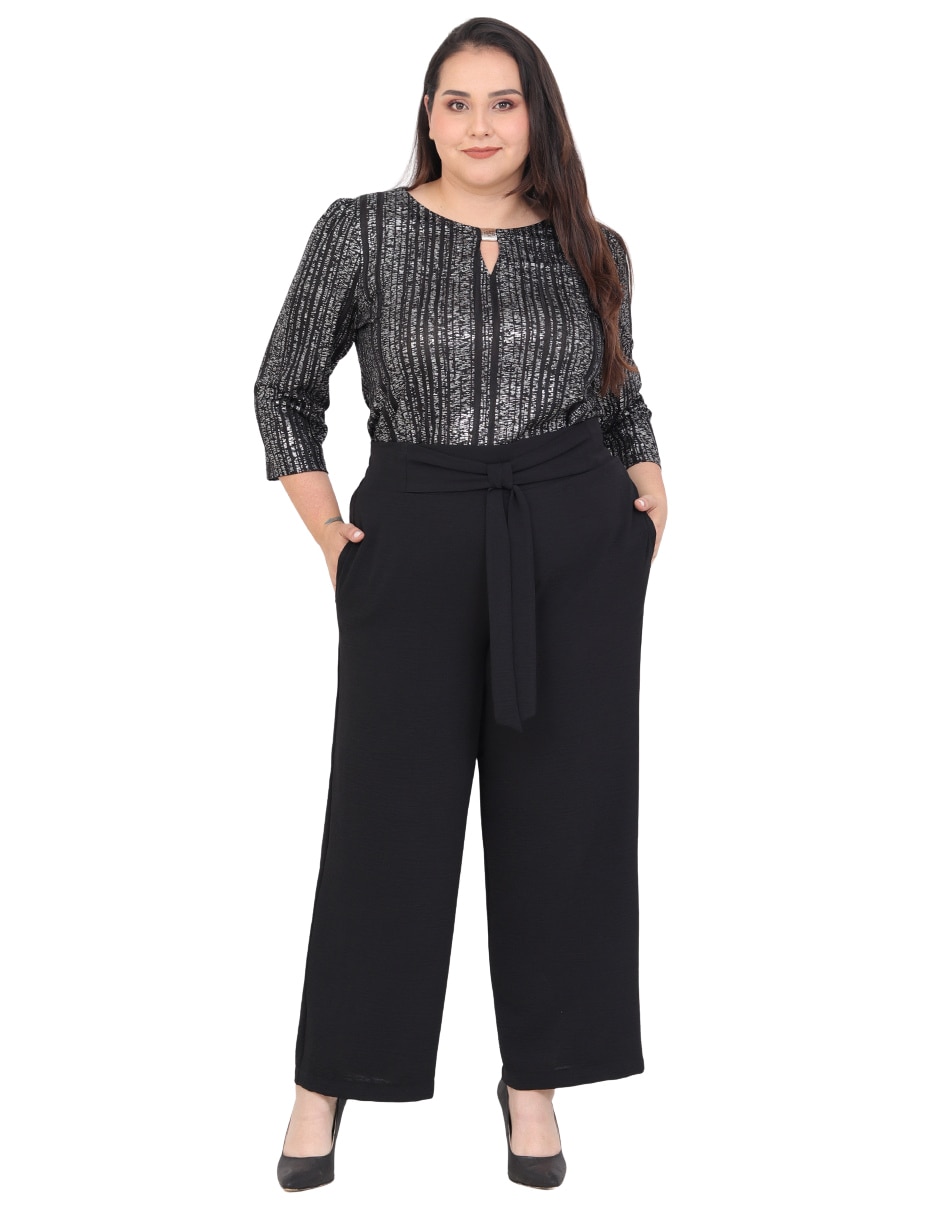 Pantalón de vestir grupo moravia slim para mujer 4