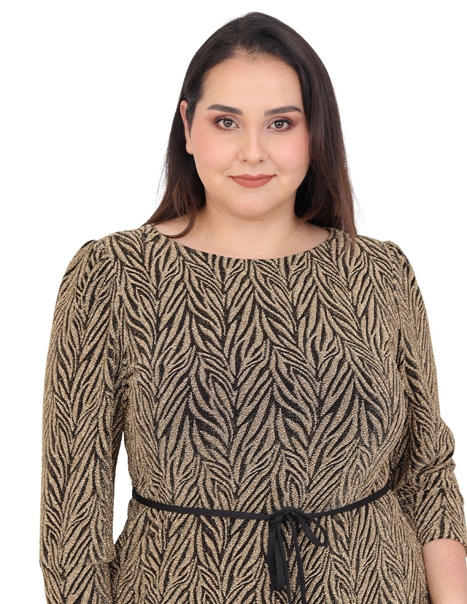 Vestido a la rodilla fiesta grupo praga para mujer 5