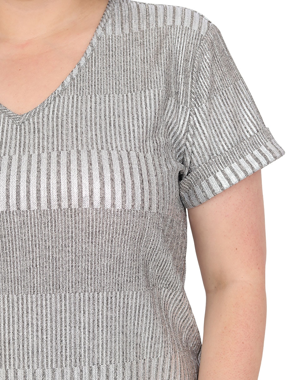 Blusa grupo moravia manga corta para mujer 6