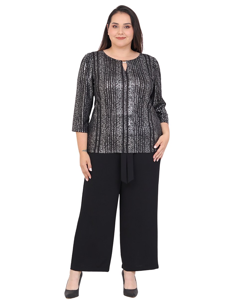 Blusa grupo moravia manga 3/4 para mujer 3