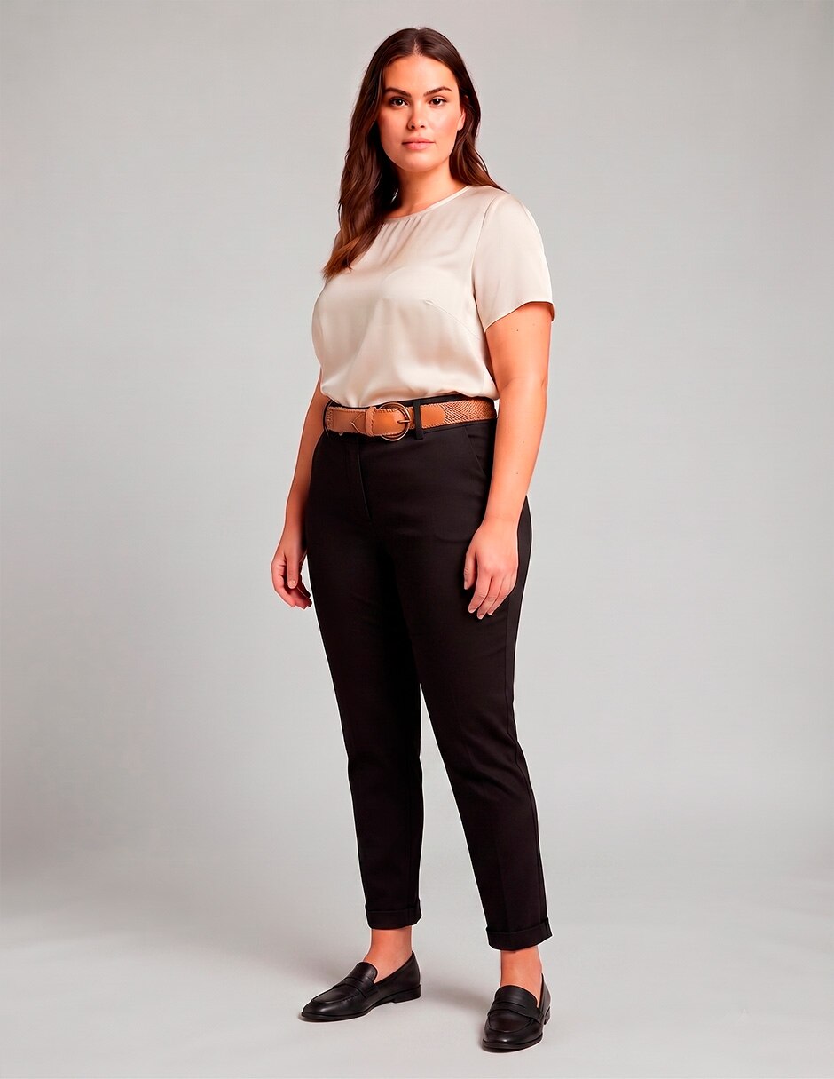 Pantalón recto para mujer 2