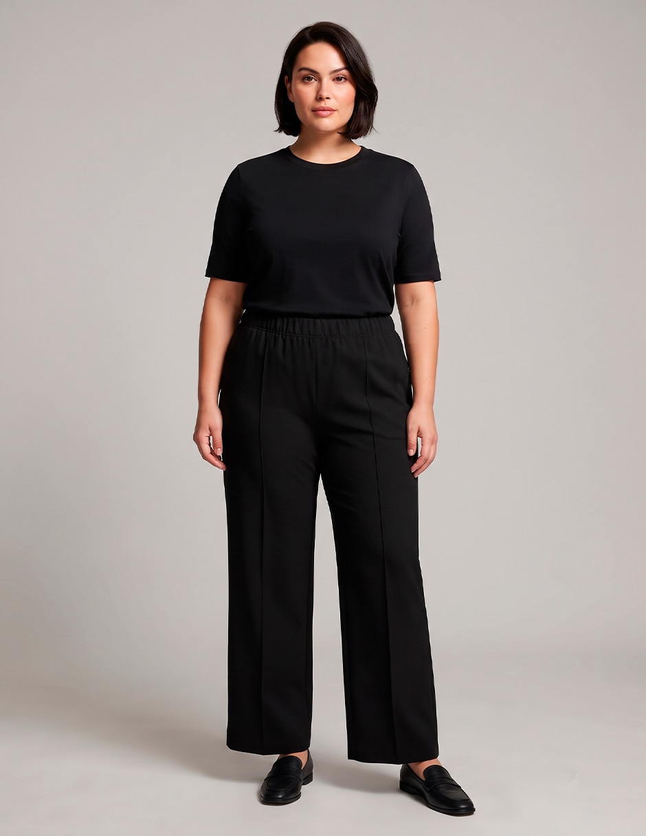 Pantalón recto para mujer