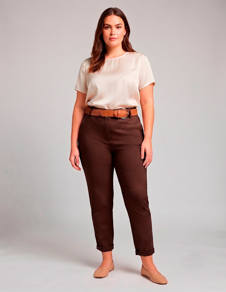 Pantalón recto para mujer Pantalón recto para mujer