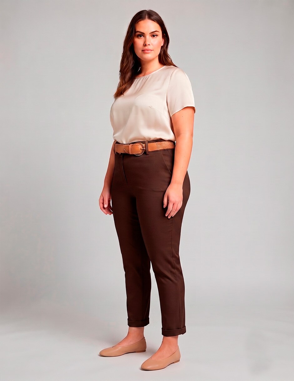 Pantalón recto para mujer 2
