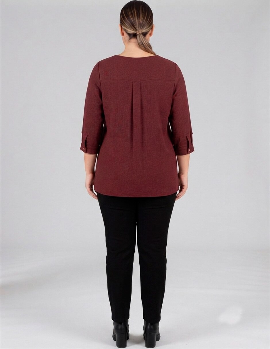 Blusa manga 3/4 para mujer 3