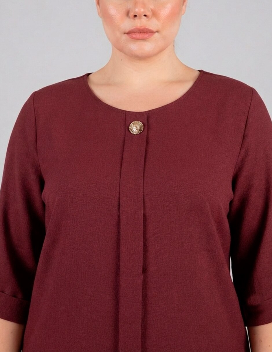 Blusa manga 3/4 para mujer 4