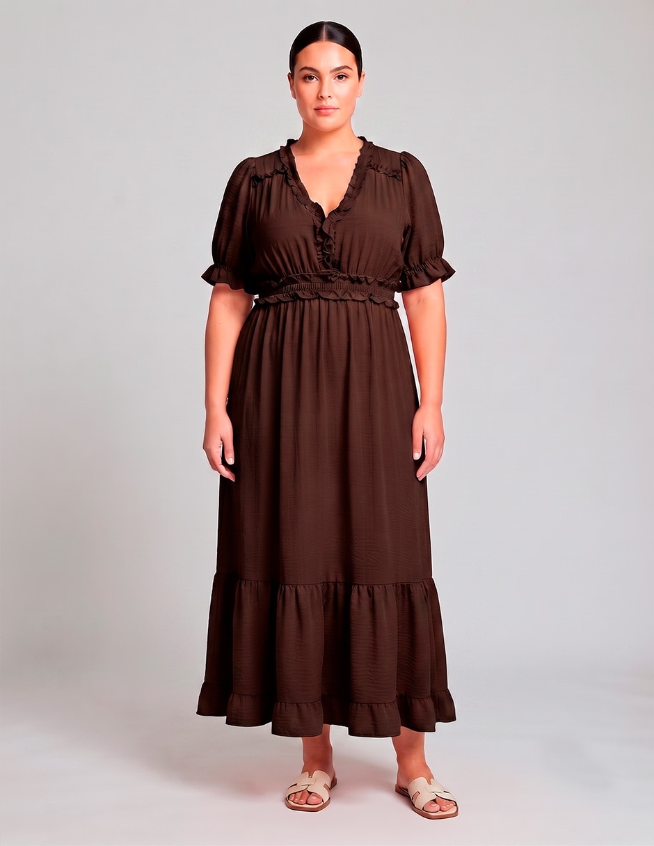 Vestido largo casual para mujer Vestido largo casual para mujer