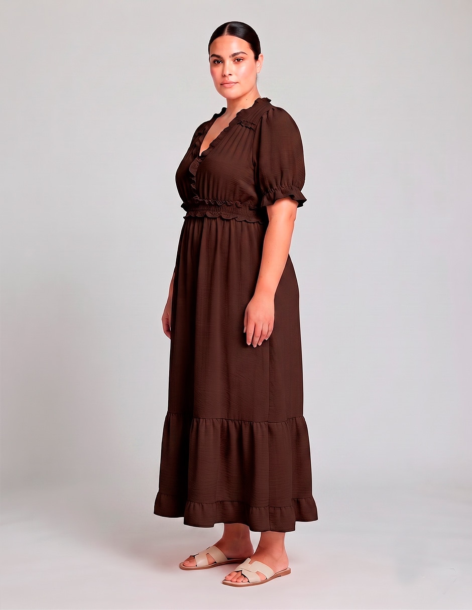 Vestido largo casual para mujer 3