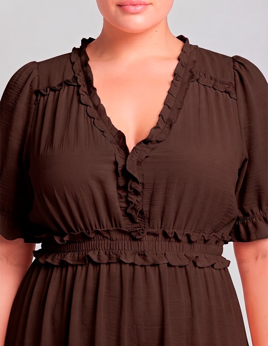 Vestido largo casual para mujer 4