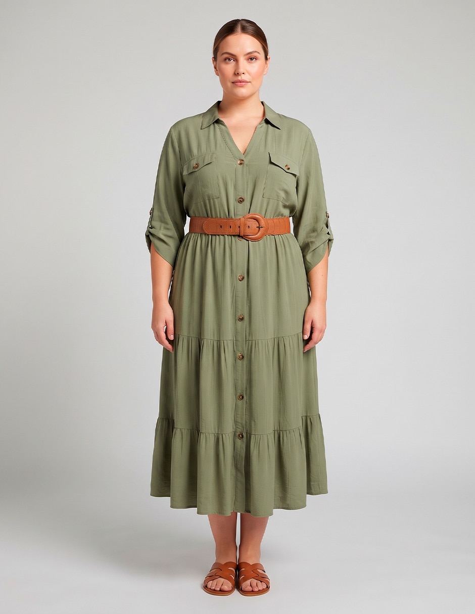 Vestido largo casual para mujer Vestido largo casual para mujer