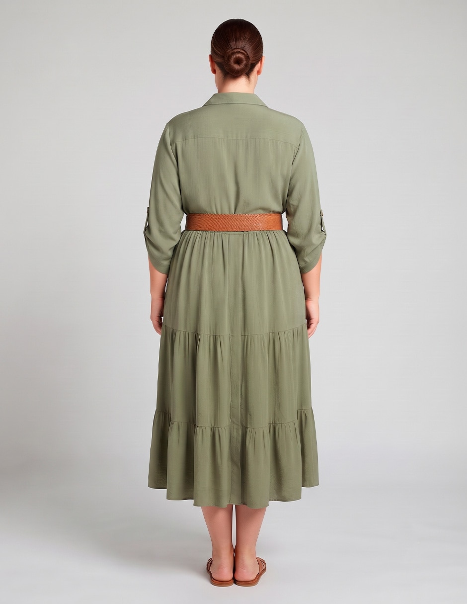 Vestido largo casual para mujer 3