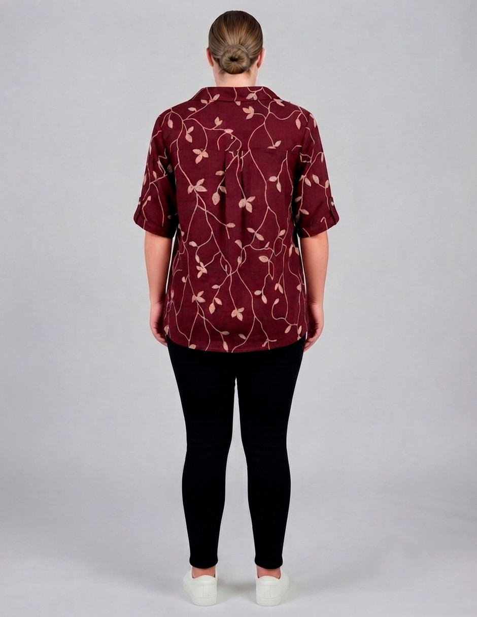 Blusa manga 3/4 para mujer 3