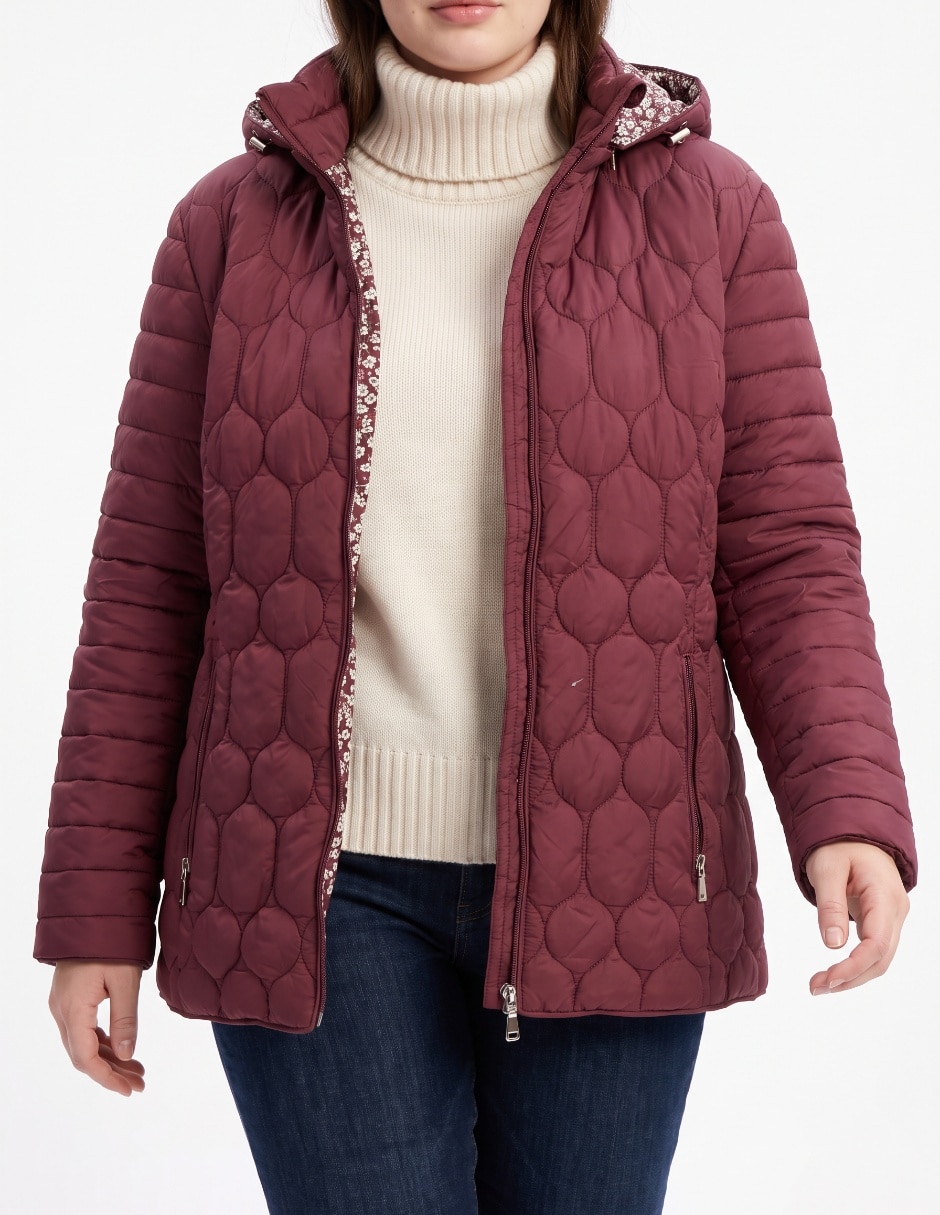Chamarra impermeable para mujer 4