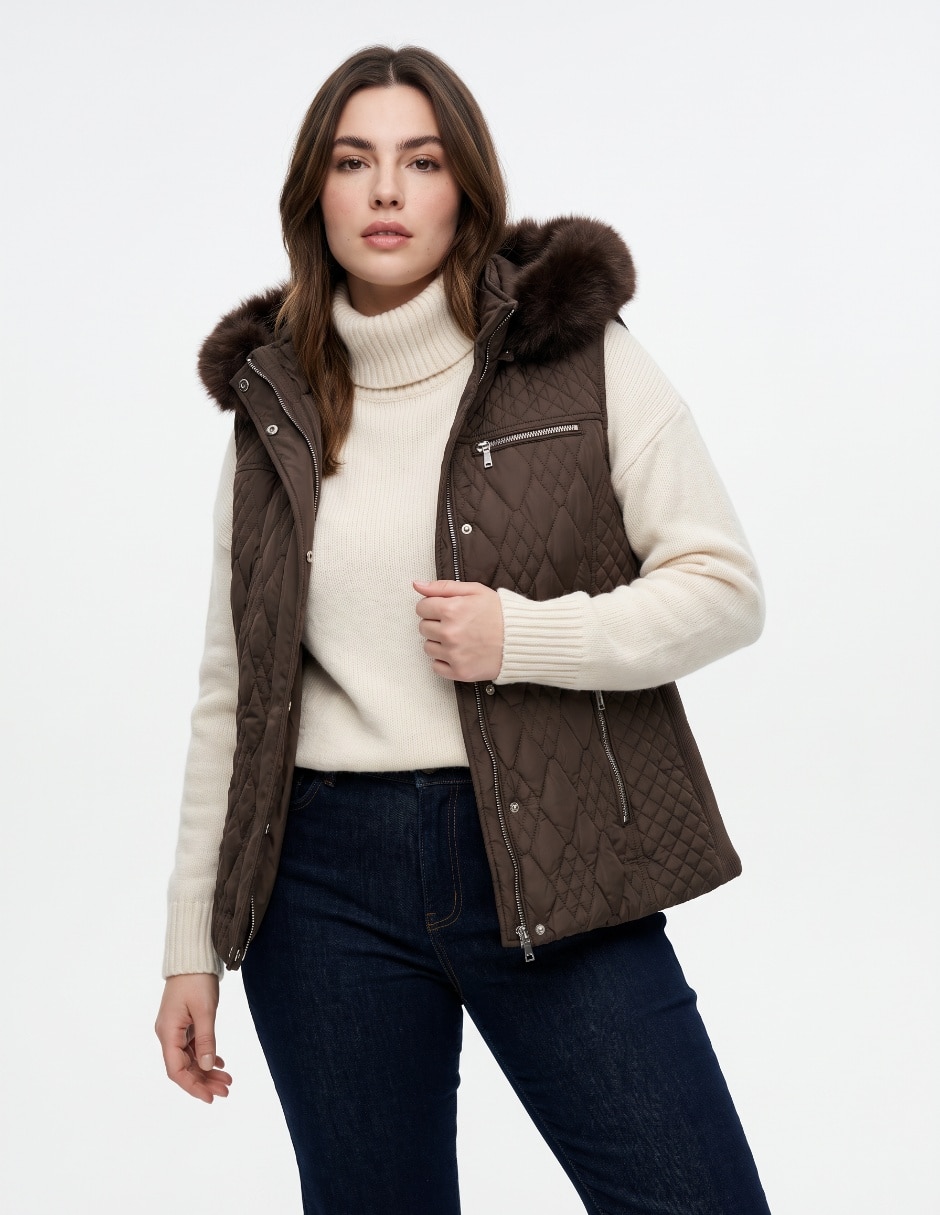 Chaleco capitonado para mujer Chaleco capitonado para mujer