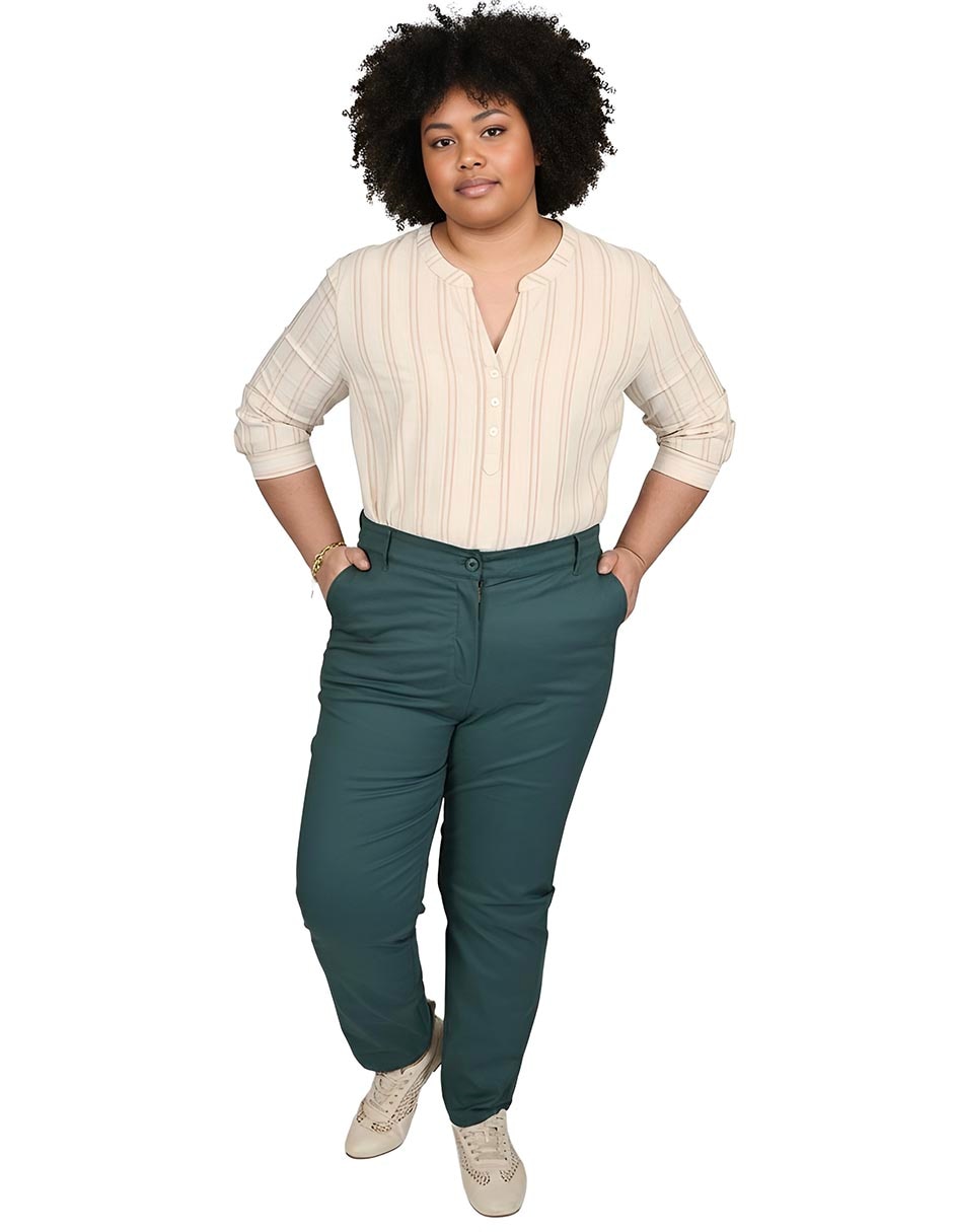 Pantalón amplio para mujer 3