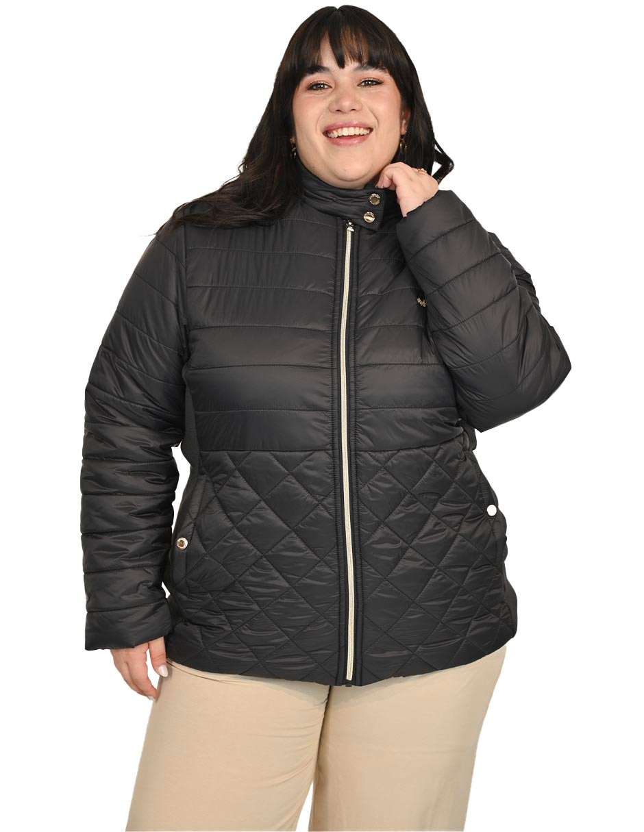 Chamarra casual de algodón para mujer 1