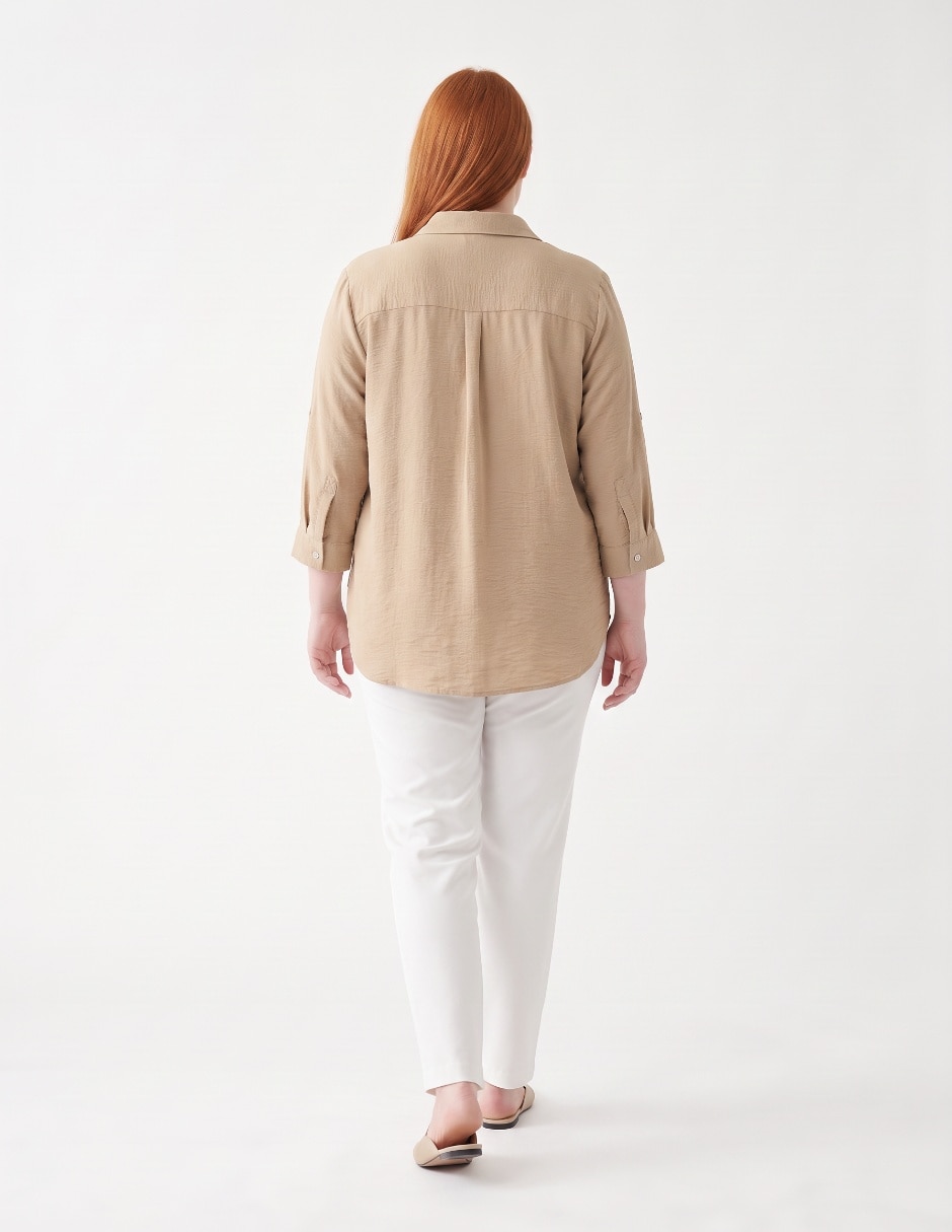Blusa manga larga para mujer 2