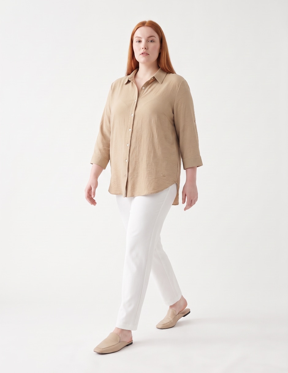 Blusa manga larga para mujer 3