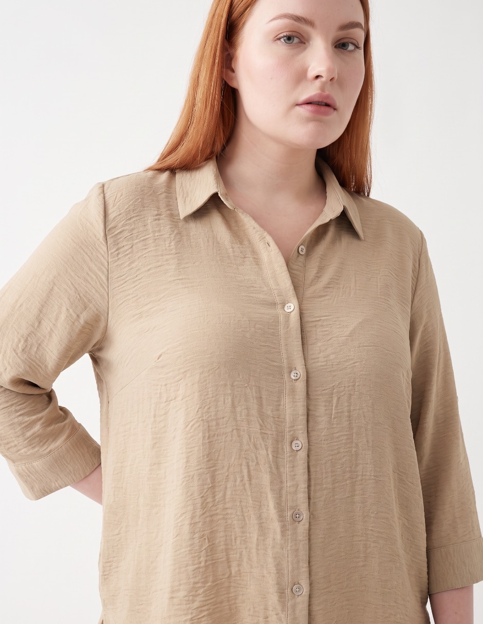 Blusa manga larga para mujer 4