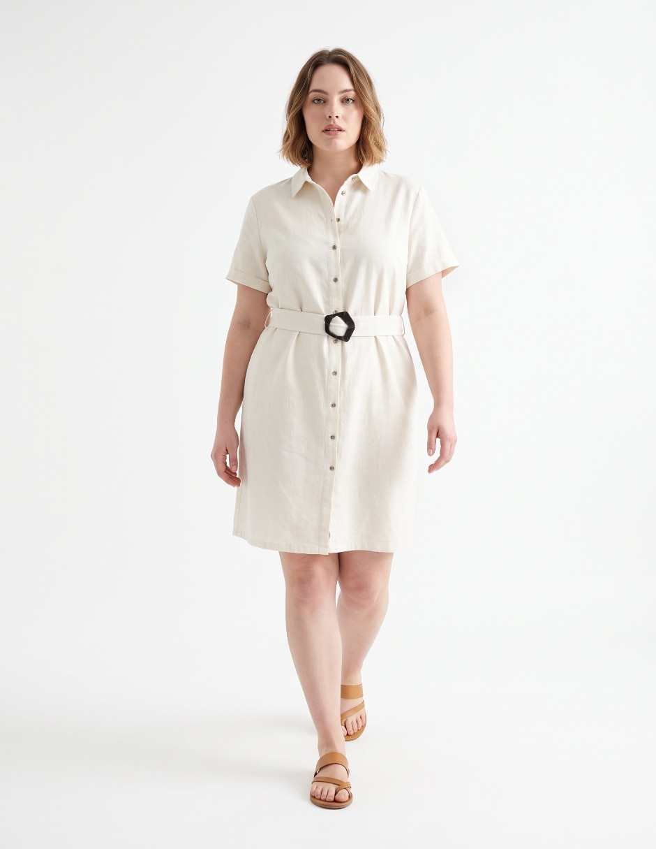 Vestido midi casual para mujer Vestido midi casual para mujer