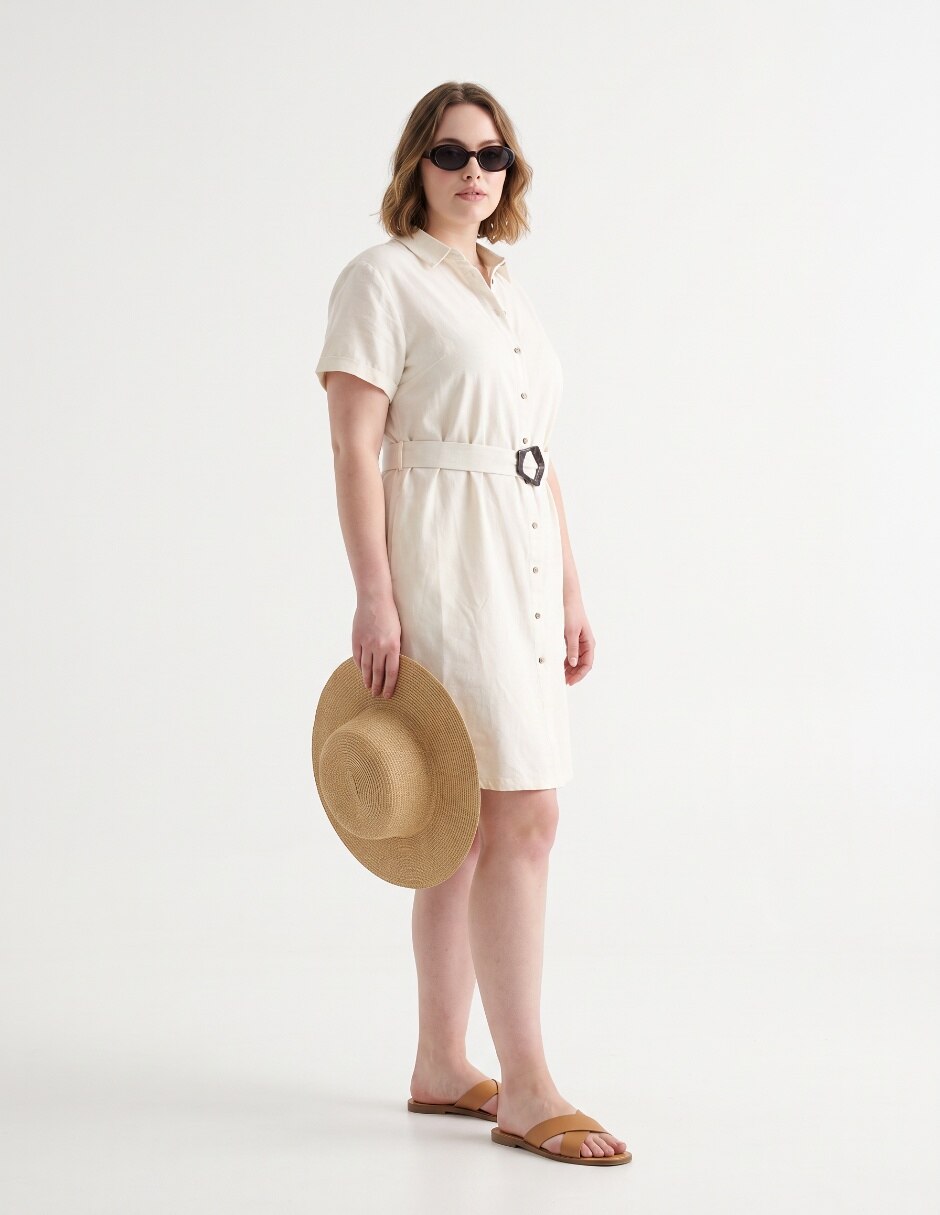 Vestido midi casual para mujer 4