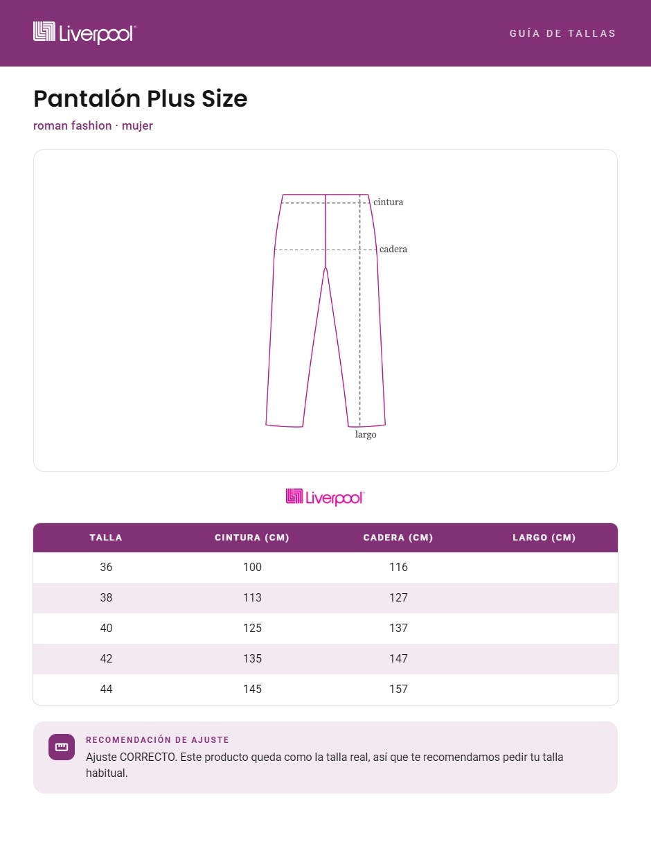 Pantalón recto para mujer 6