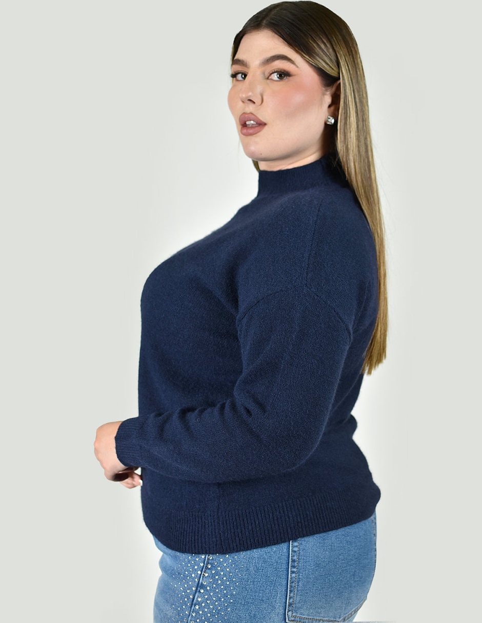 Suéter cuello alto para mujer 5