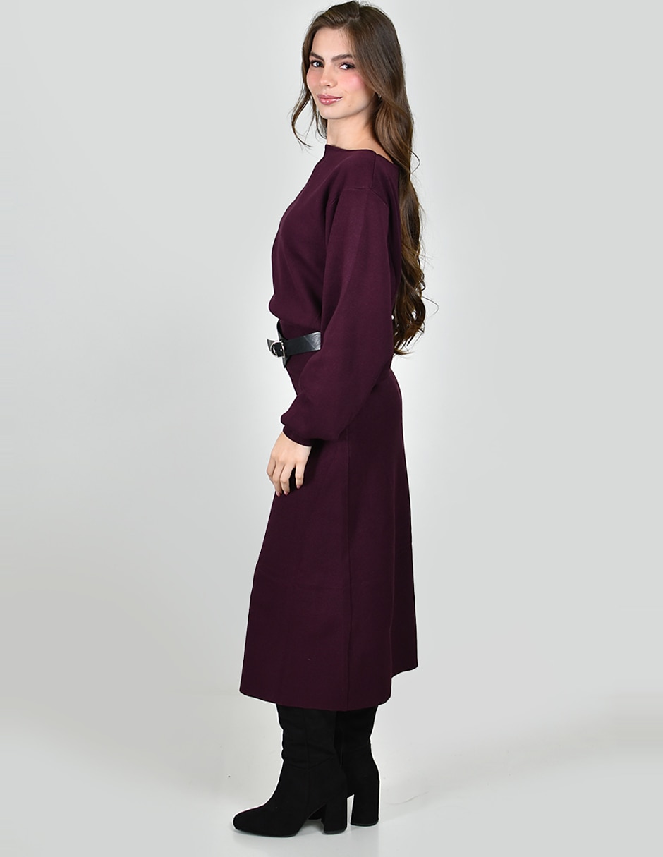 Vestido midi casual para mujer 5