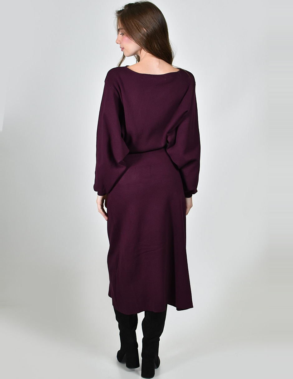 Vestido midi casual para mujer 4