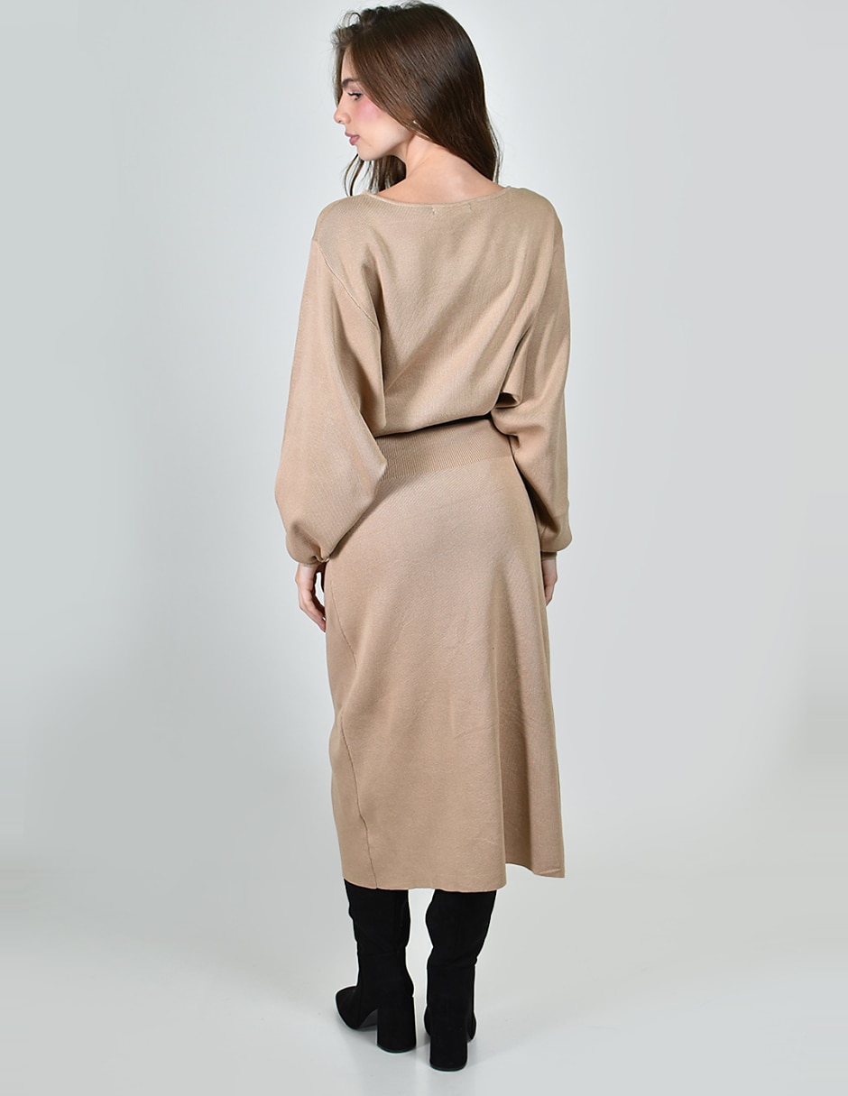 Vestido midi casual para mujer 4