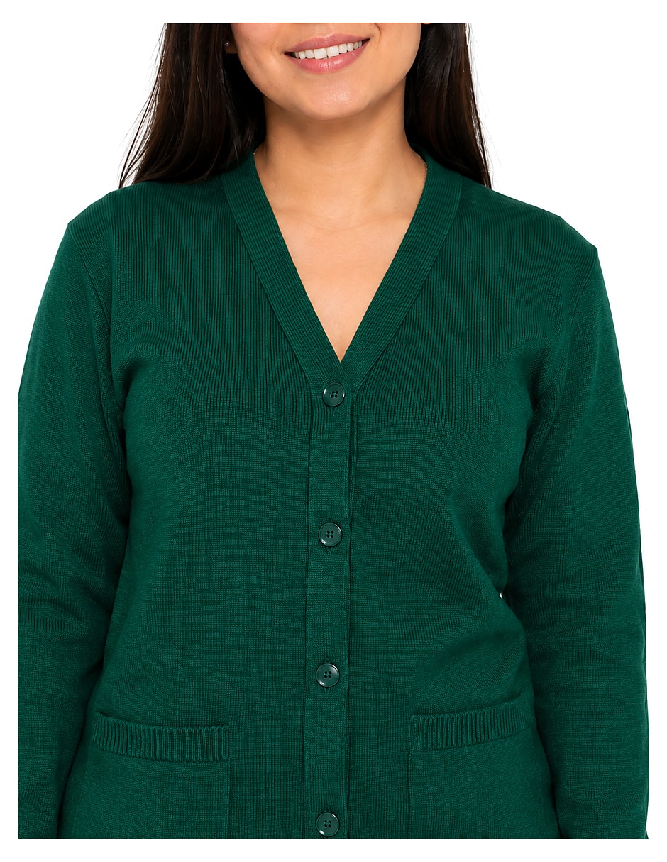Suéter cuello v para mujer 4