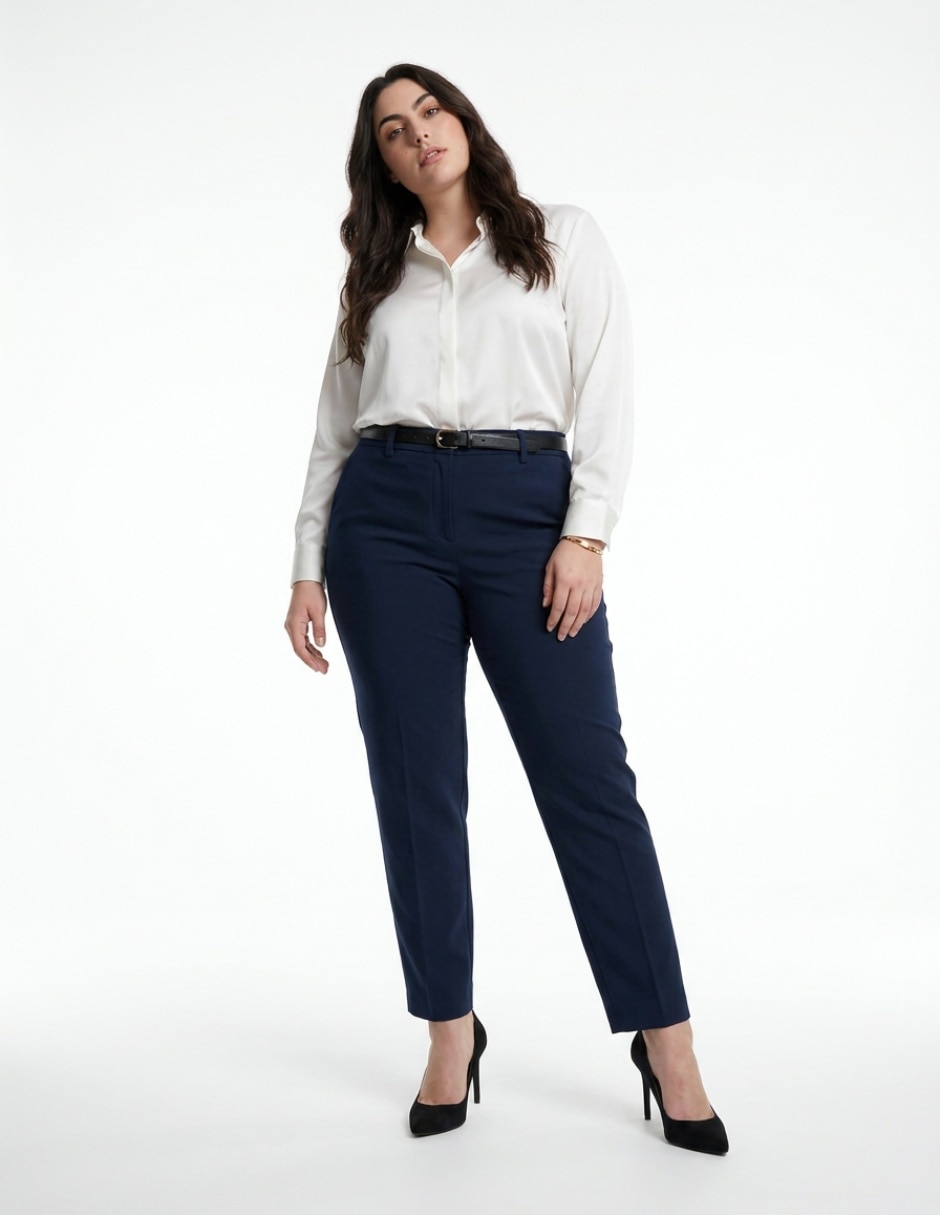 Pantalón straight para mujer 4