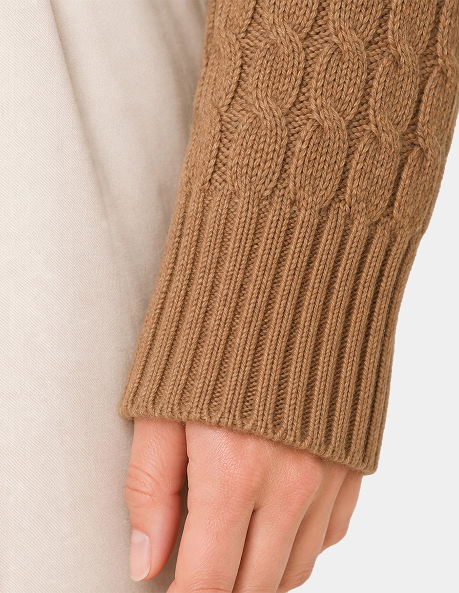 Suéter cuello redondo para mujer 2