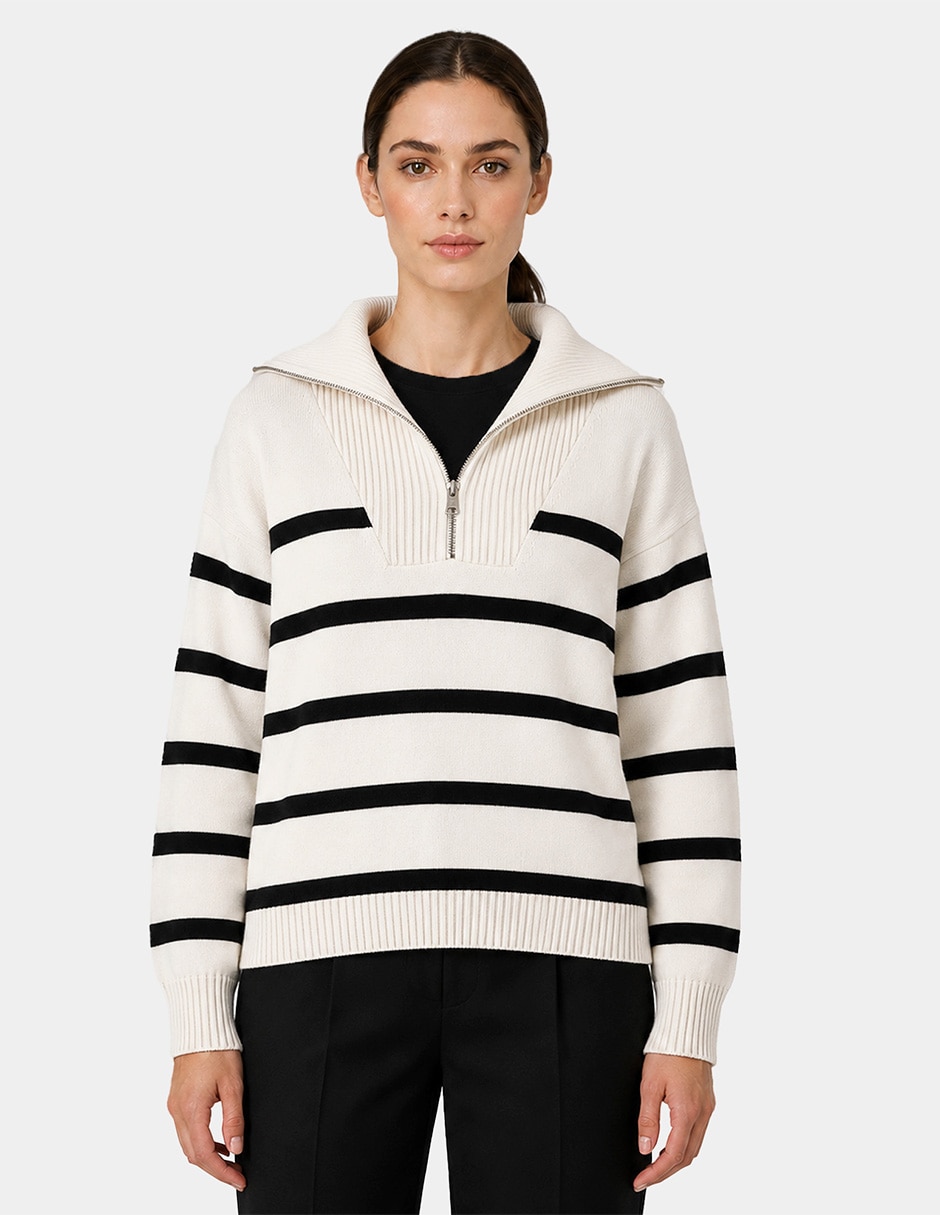 Suéter cuello abierto para mujer Suéter cuello abierto para mujer