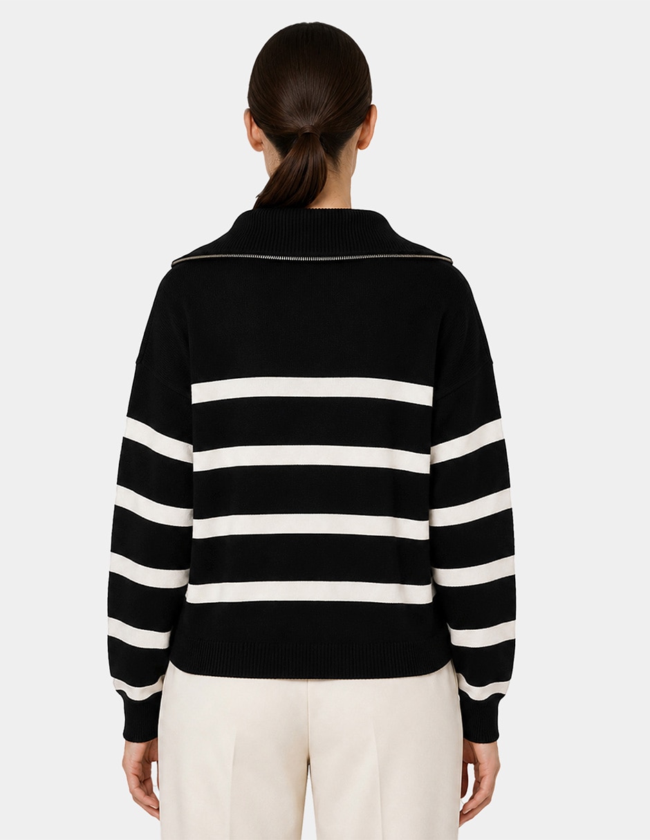 Suéter cuello abierto para mujer 5
