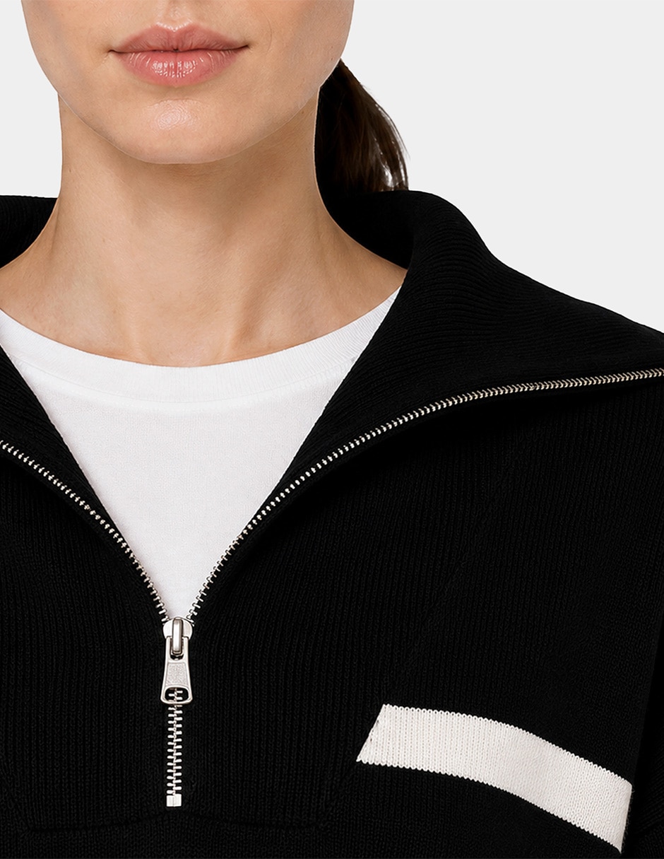 Suéter cuello abierto para mujer 3