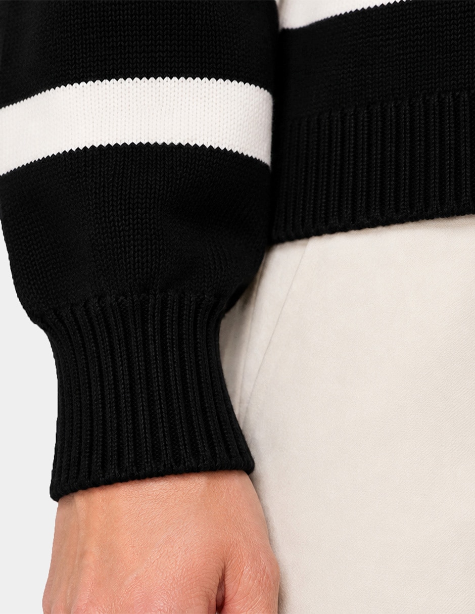 Suéter cuello abierto para mujer 2