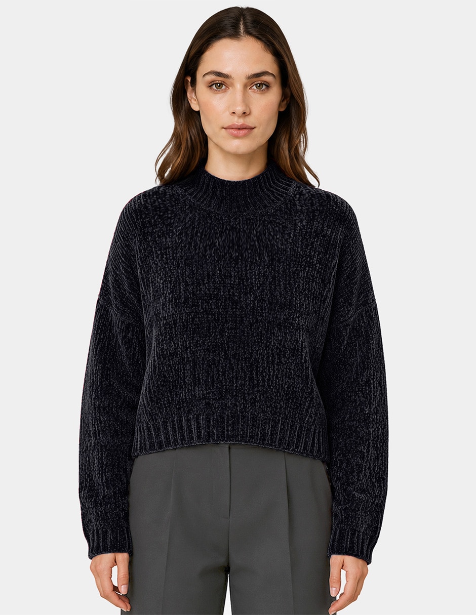 Suéter cuello redondo para mujer Suéter cuello redondo para mujer