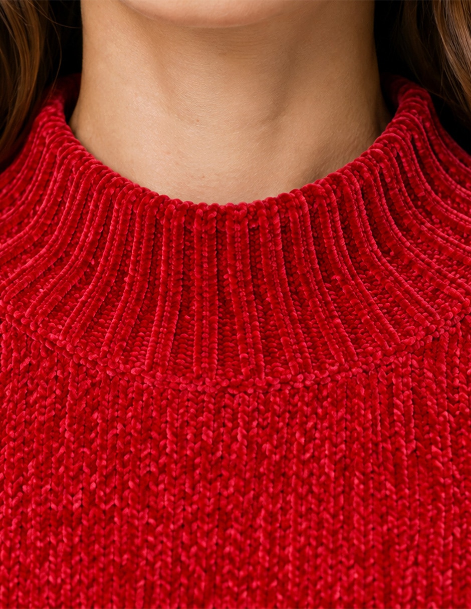 Suéter cuello redondo para mujer 3