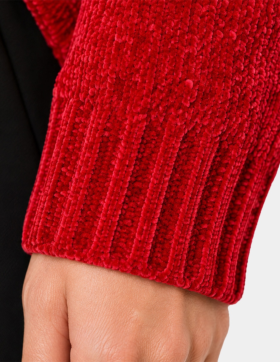 Suéter cuello redondo para mujer 2