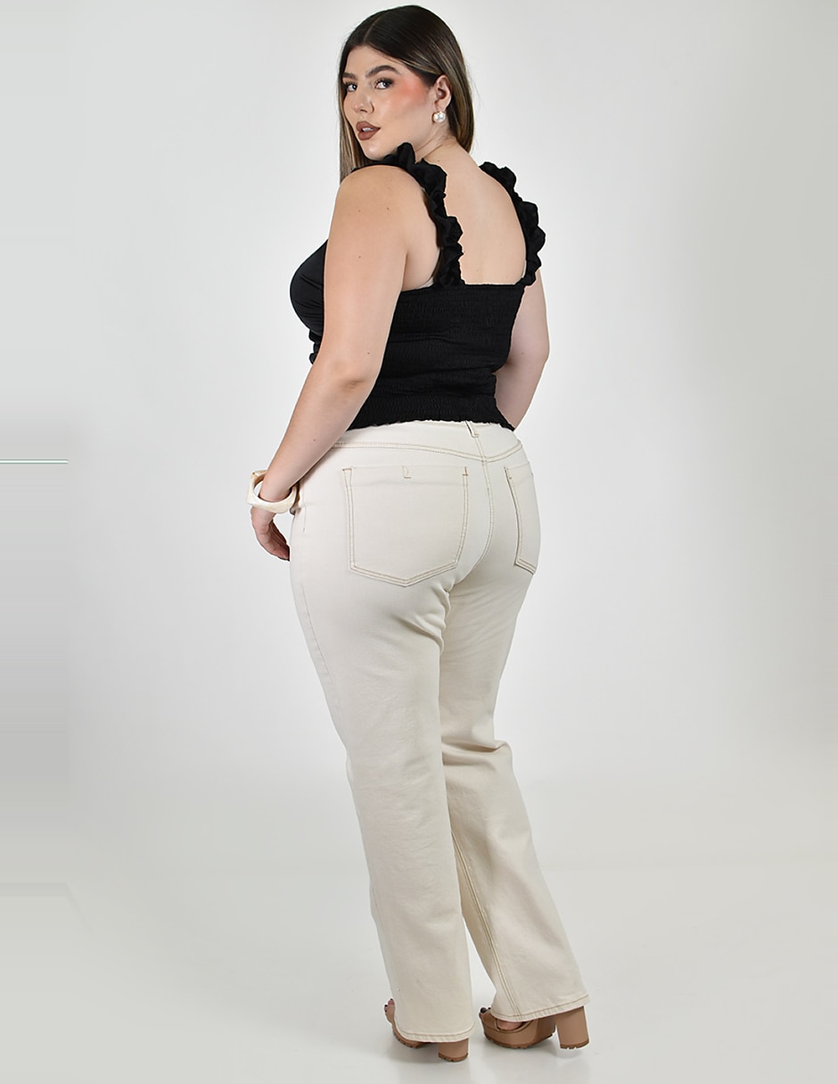 Blusa No aplica manga Sin Manga para mujer 4