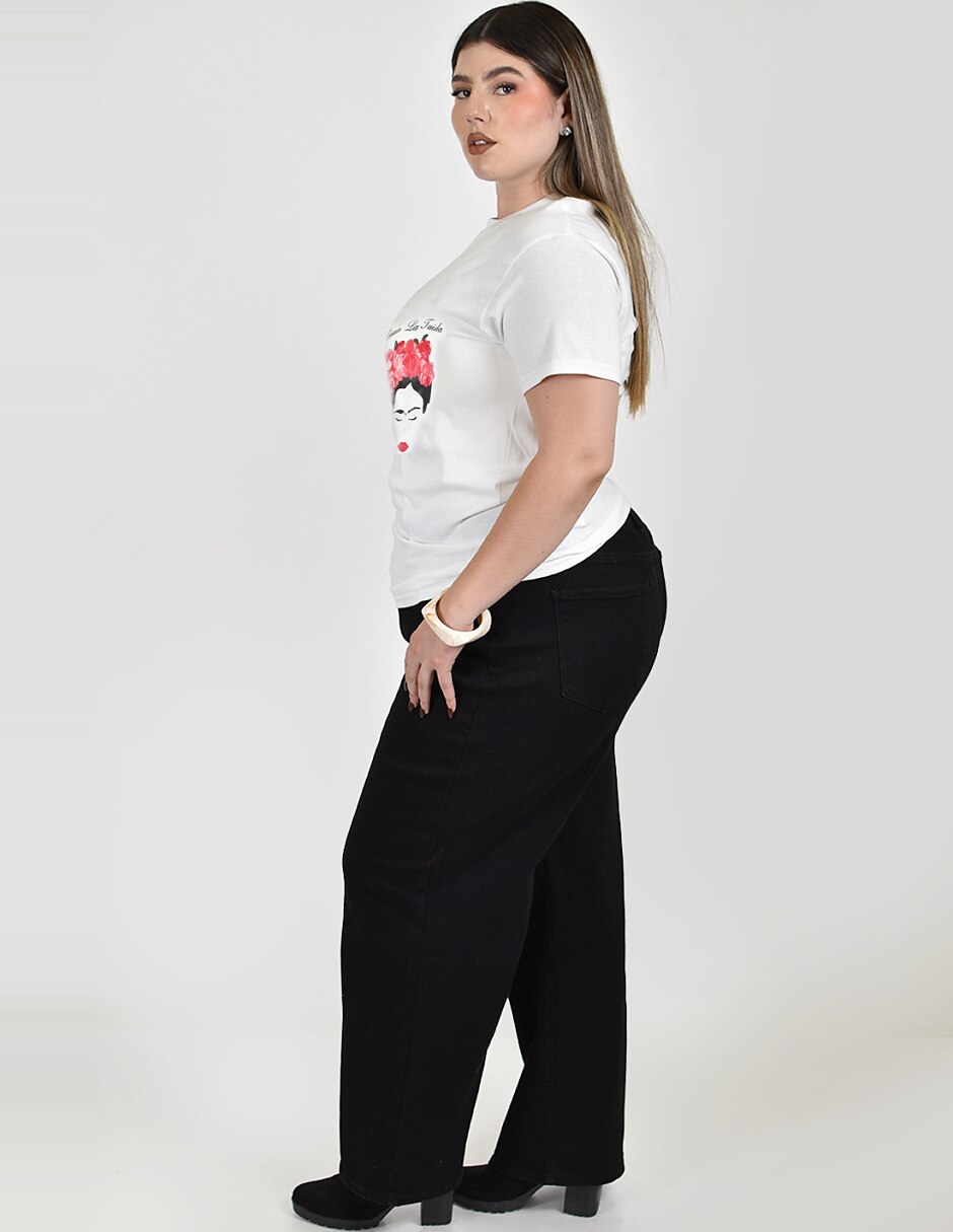 Playera manga No aplica cuello Redondo para mujer 2