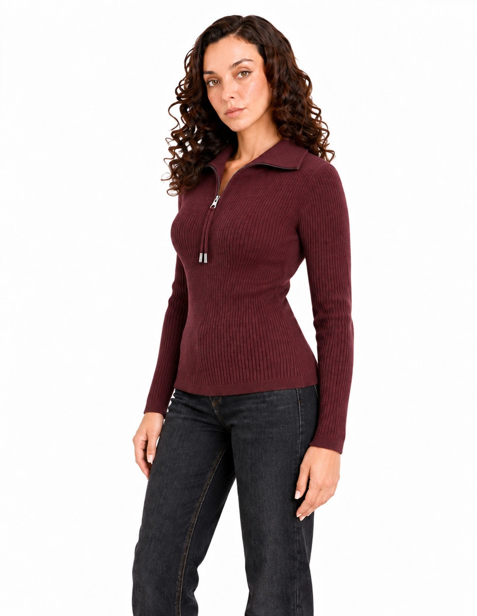 Suéter cuello Alto para mujer 4