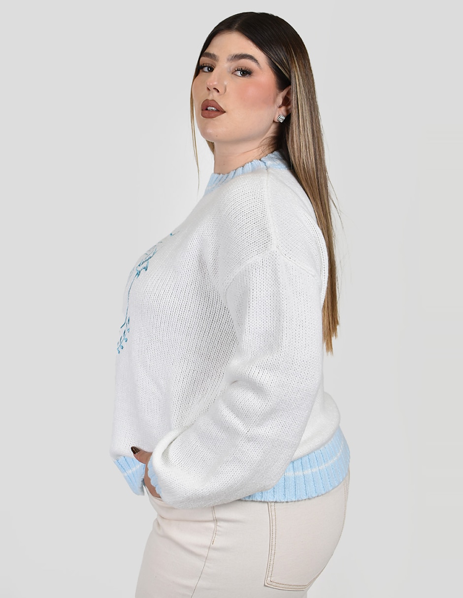 Suéter cuello Redondo para mujer 2
